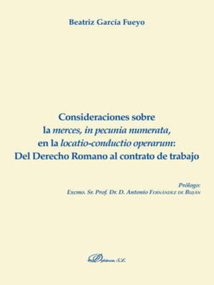 cover image of del Derecho Romano al contrato de trabajo